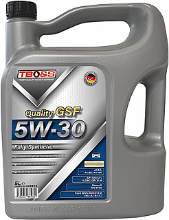 שמן מנוע 5W30 TBOS גרמניה 5L