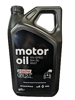  ��� ���� 5W30 Castrol ���� GTX RN17 5L