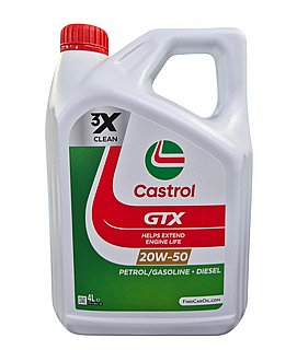 ��� ���� 20W50 Castrol ���� GTX 4L